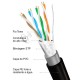 Cabo Lan Cat 5e Tractor Externo Blindado